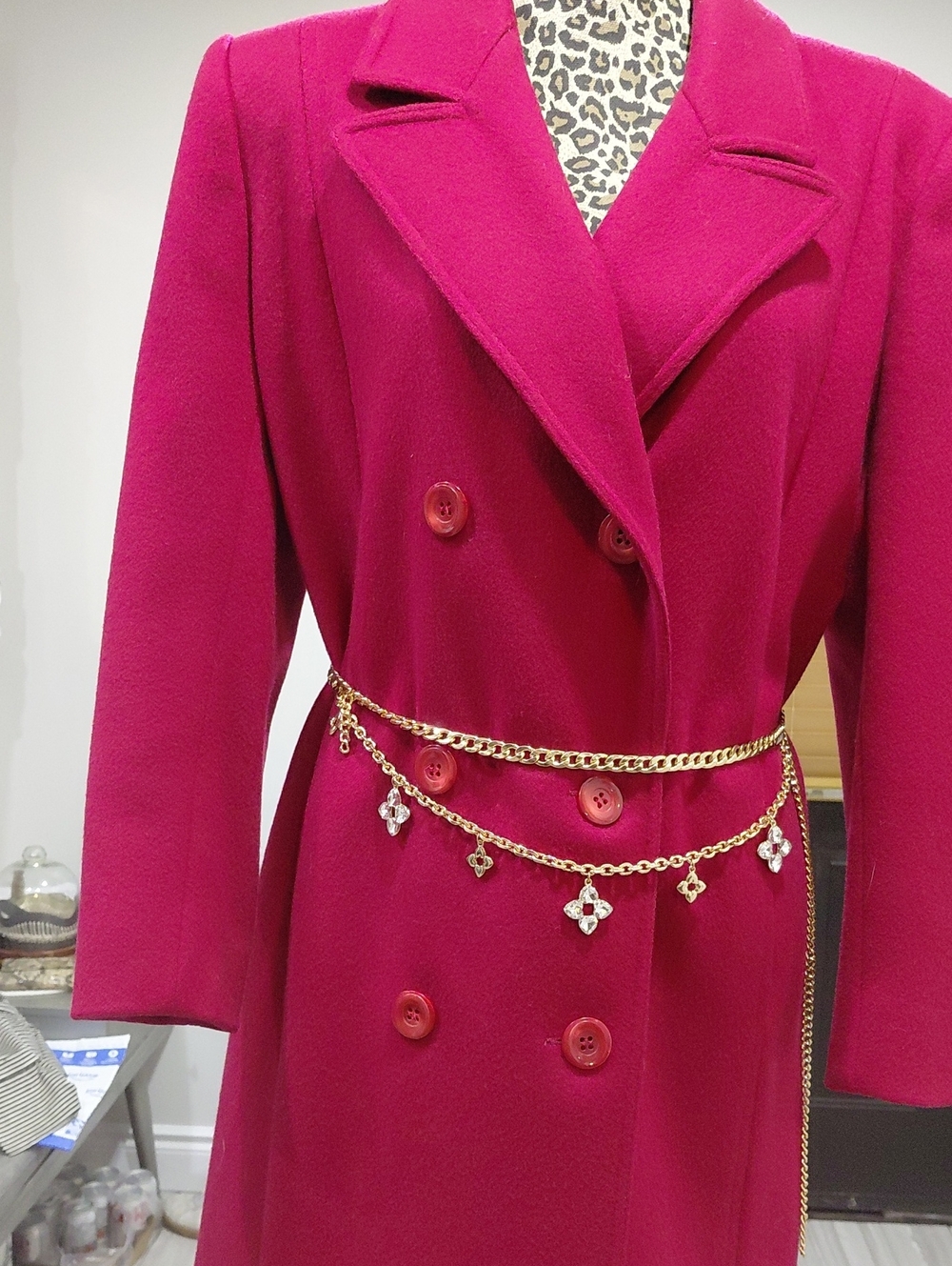 100% Wool Coat In Excellent Condetion - Picture 4 of 9